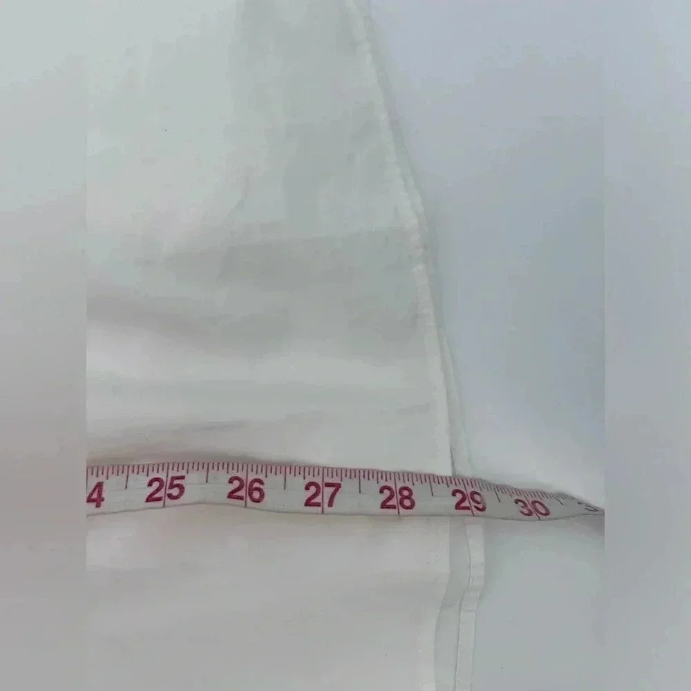 NWT $1400 VALENTINO Shirt IT40 US4 White Double Collar Made in Italy - Picture 13 of 13